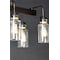 Maxim Lighting Magnolia 6-Light 15" Wide Bronze / Gold Linear Pendant 30177CLBZGLD - alternate 2